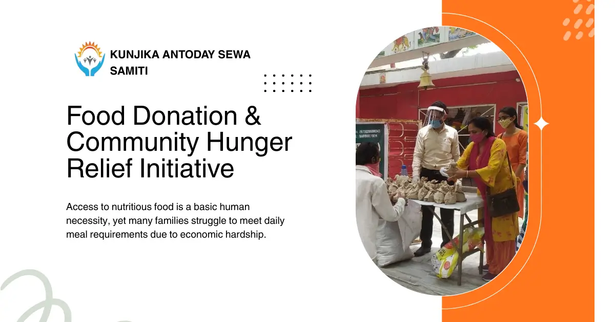 Food Donation & Hunger Relief Program